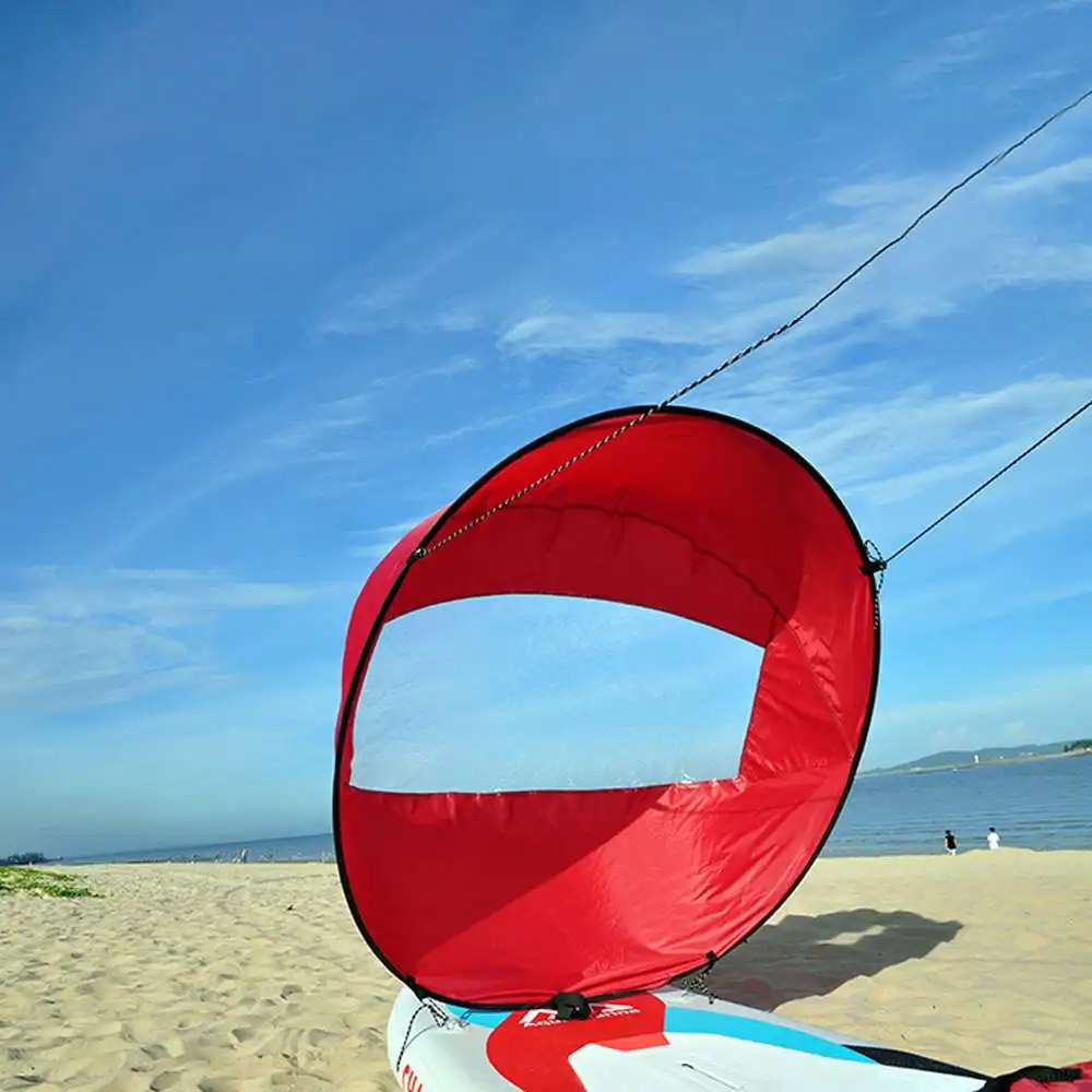 42 дюймов складной каяк лодка ветряная паруса Sup Весло гребная прочное пуховое