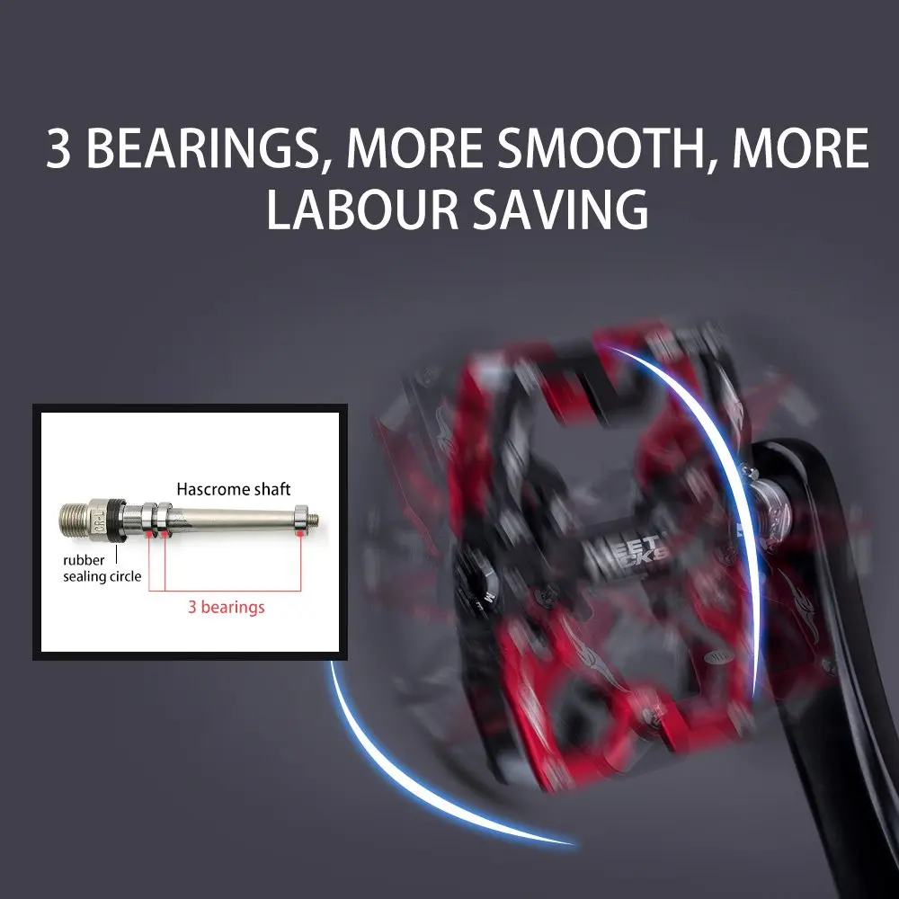 MZYRHroad mountain bike pedals bicycle Ultralight aluminum alloy bearing ankles Mountain Palin | Спорт и развлечения