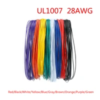 5 metros flexible stranded ul1007 wire cable 28 awg cord hook up diy electrical