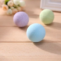 1pc bath salt ball body skin whitening ease relax stress relief natural bubble shower bombs ball massage hedgehog health care