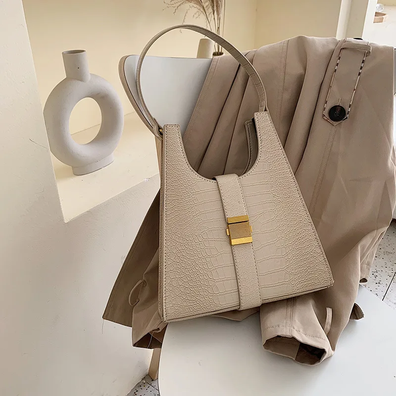 Винтажные женские сумки через плечо из кожи аллигатора дизайнерские шикарные