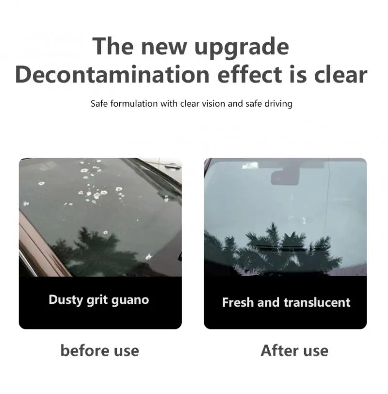 10 шт./пакет концентрированные шипучие таблетки для очистки стекла лобового