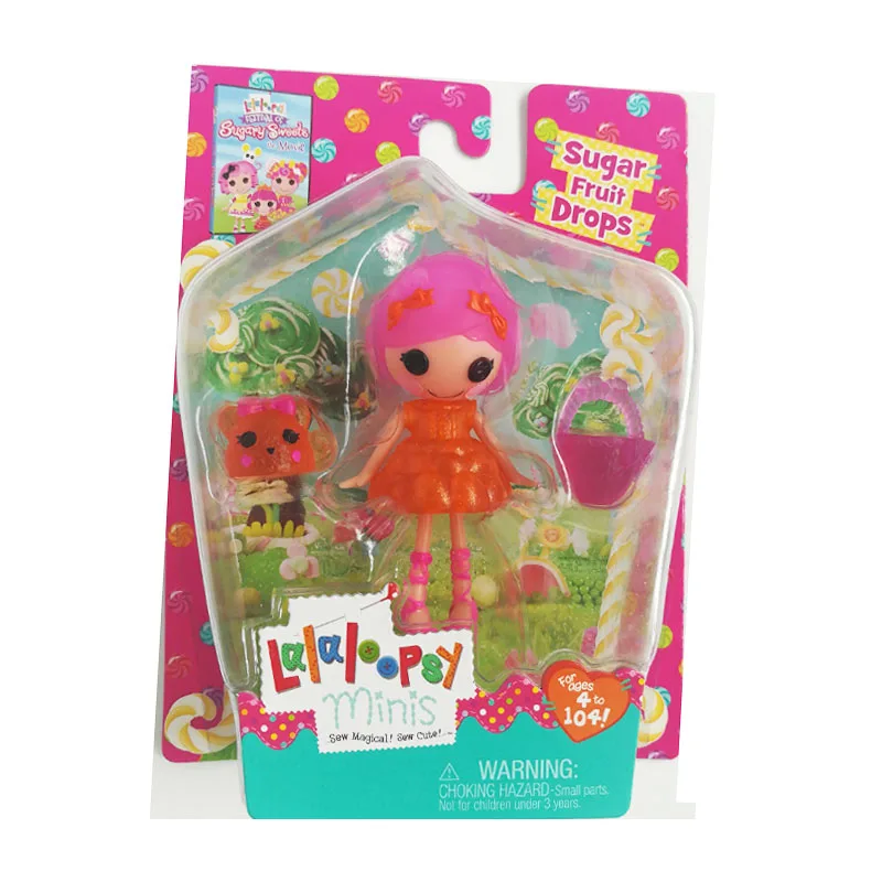 drops Новинка! 8 см мини куклы lalaloopsy с маленькими аксессуарами игрушки для девочек набор игровой домик игрушки подарки - Цвет: drops