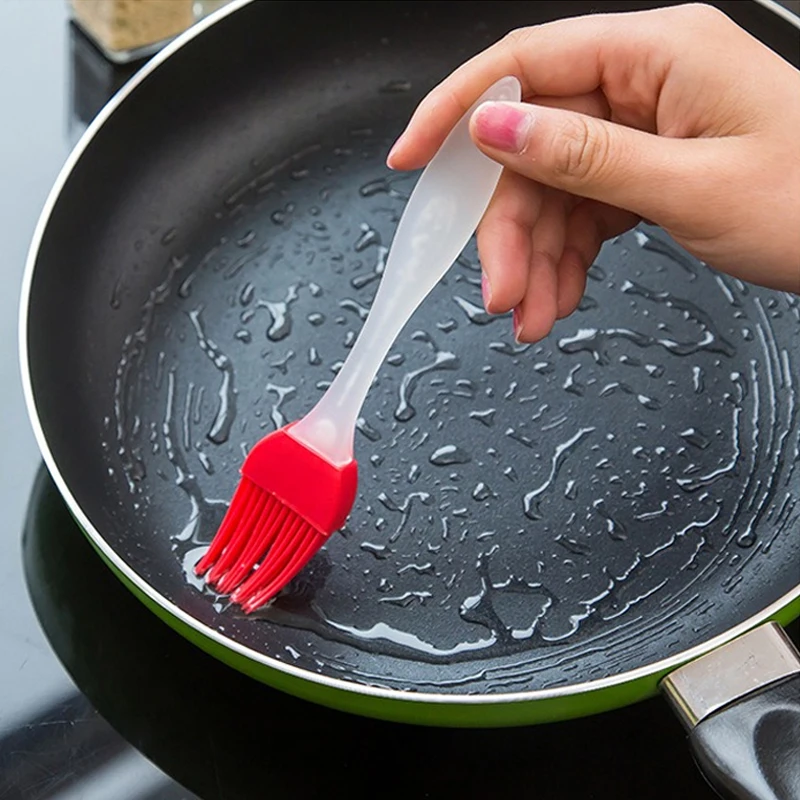 Высокотемпературная силиконовая щетка для барбекю 6 цветов 1 шт.|Стойки| |