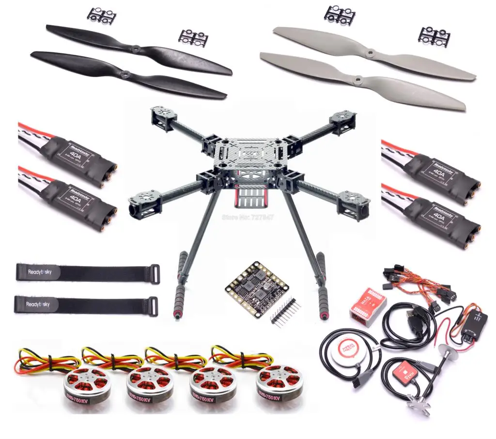 Обновление F550 ZD550 550 мм углеродное волокно рама Naza M Lite 5010 750KV двигатель 40A OPTO 2 6S