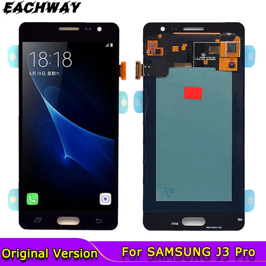 ЖК дисплей AMOLED J3110 для Samsung Galaxy J3 Pro дигитайзер сенсорного экрана запасные части
