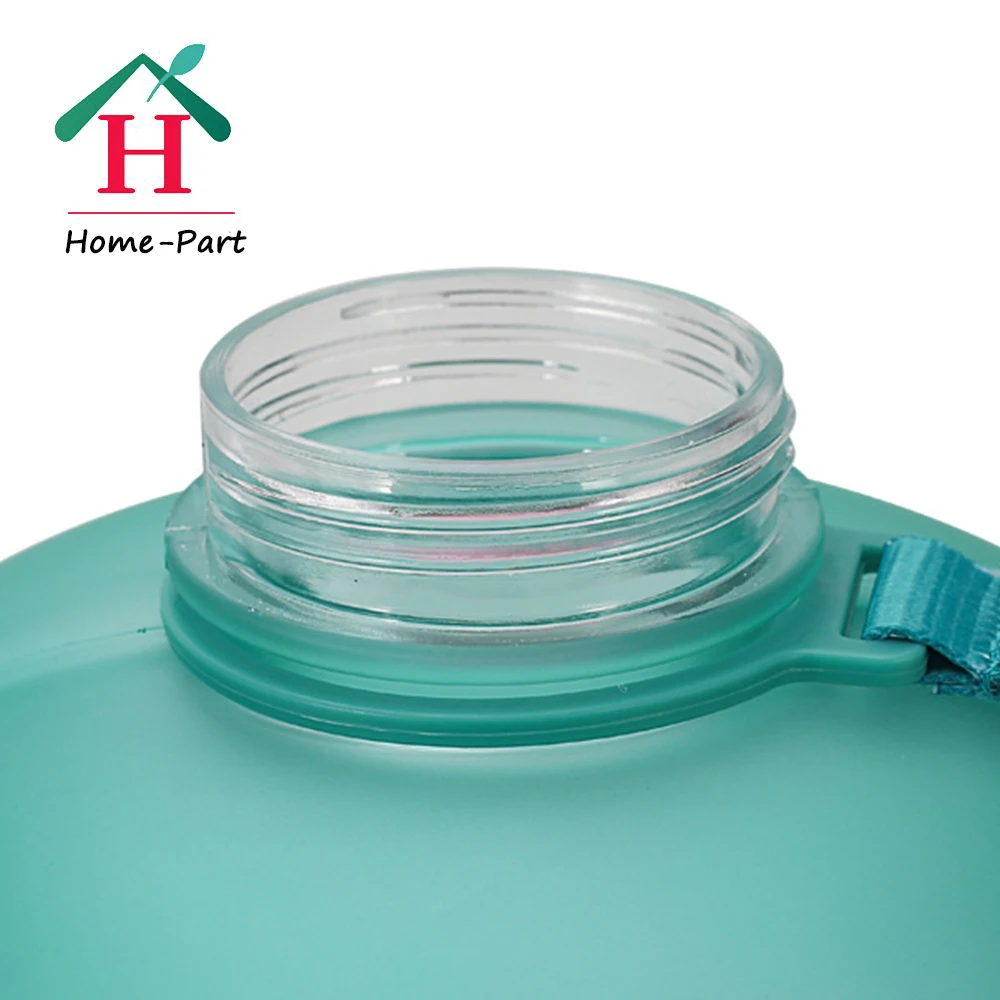 

2.2L Large Capacity Water PETG Plastic Gallon Water Bottle Transparent Plastic Drinking Bottle Straw Fitness Pot Cup