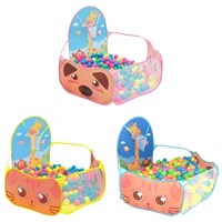 kids tent indoor outdoor foldable cute cartoon animals tent play house toys sports educational toy game bobo ball pits game pool