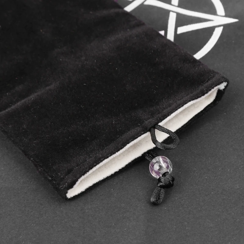 Таро мешочек из фланелета игральные кости DND для ювелирных украшений и посылка |