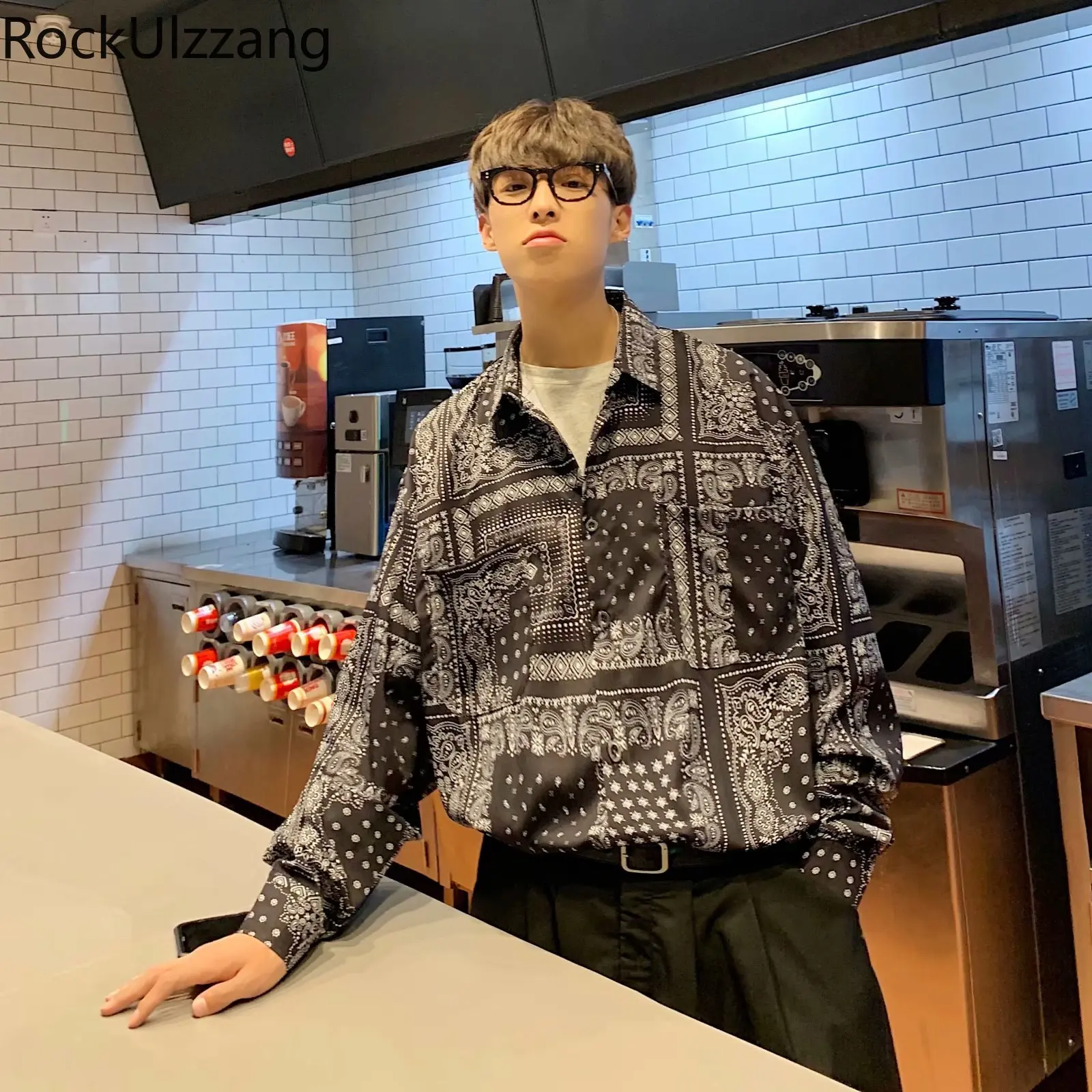 Размера плюс бандана в стиле оверсайз с длинными рукавами винтажная уличная