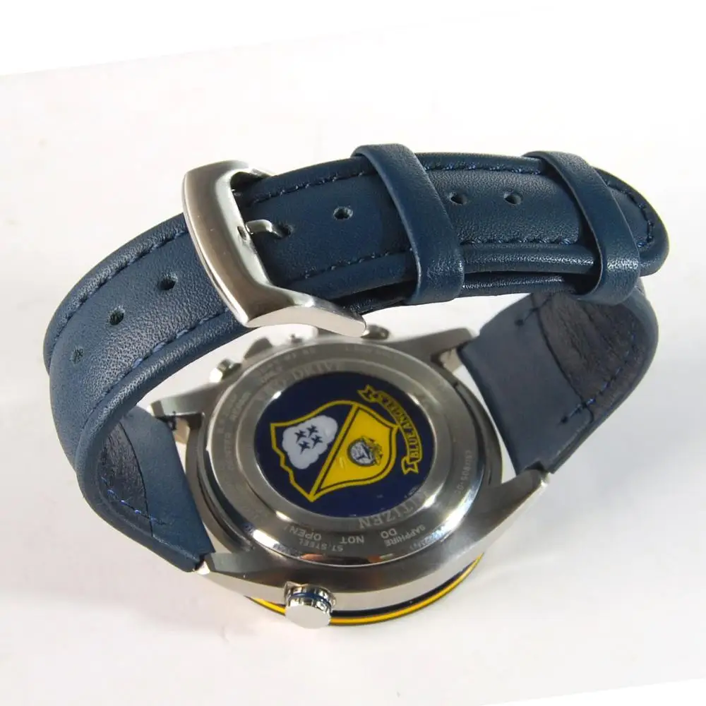 Сменный ремешок для часов Citizen 23 мм AT8020 JY8078 JY8070 Blue Angels | Наручные часы