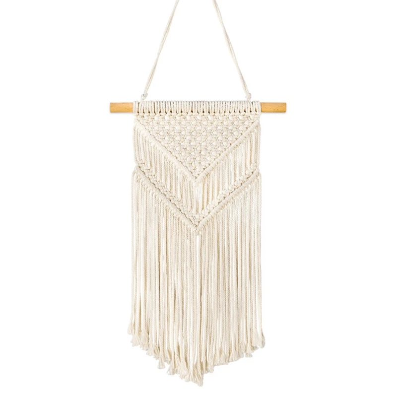 

Макраме гобелен в стиле бохо настенная подвеска ручная работа украшение для дома скандинавский декор с кисточками для квартиры общежития ...