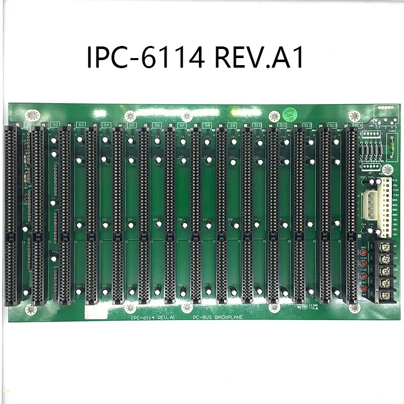 IPC плинтус 6114 REV.A1 14 слот ISA объединительная панель|Зарядные устройства| |