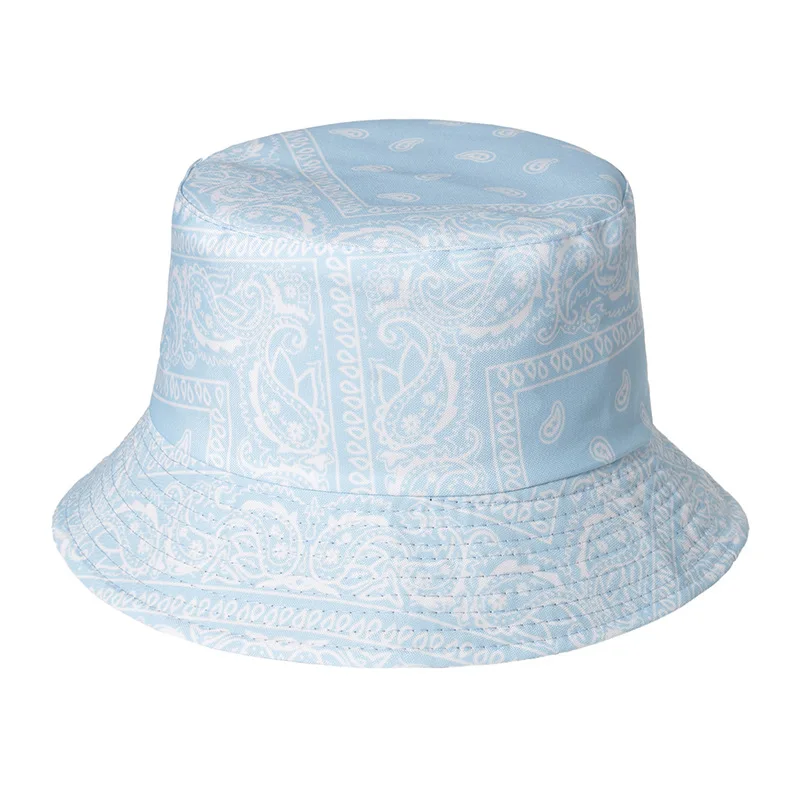 

WEOOAR Cashew Sun Hats for Women Bucket Hats Hip Hop Double-sided Men's Summer Panama 2021 Cap Female Fisherman Hat Bob MZ167