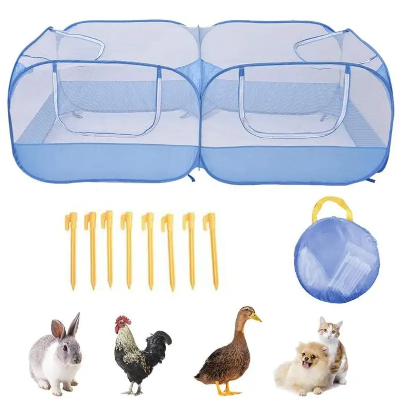 Портативная куриная большая всплывающая ручка подходит для маленьких животных