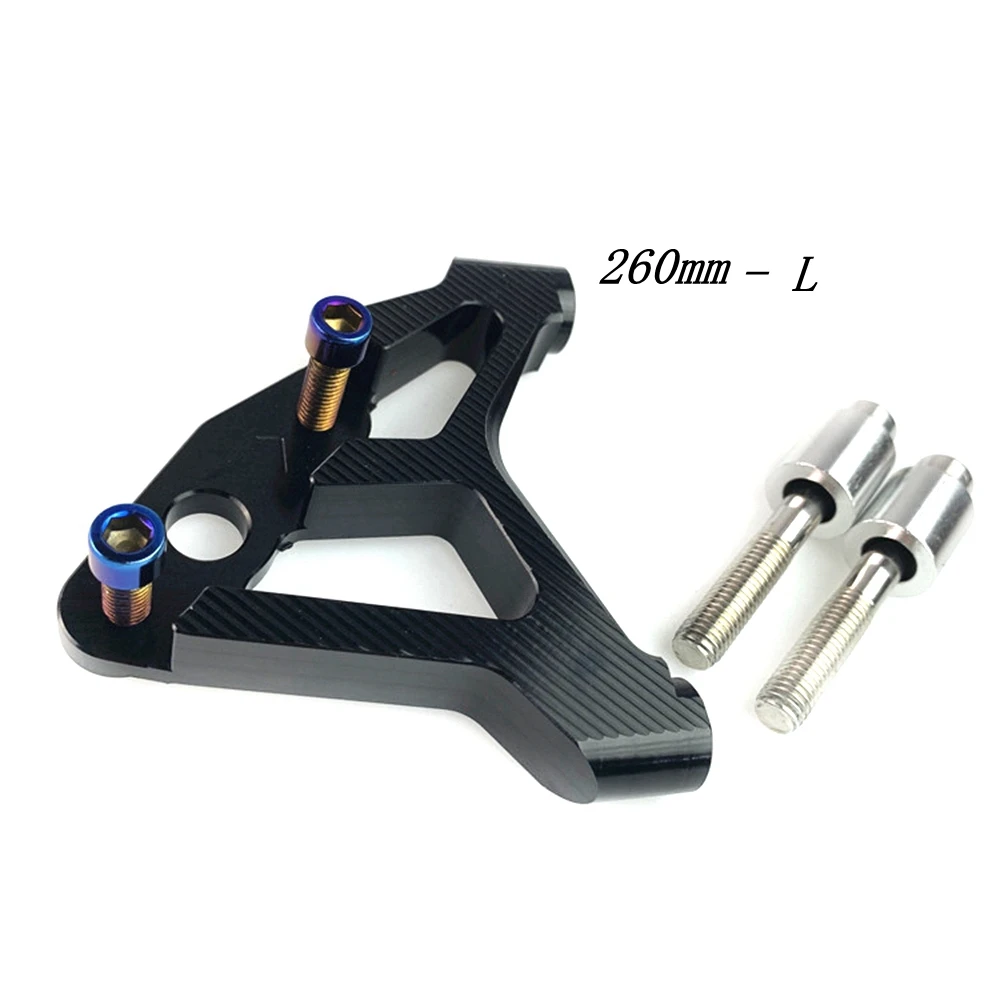 Алюминиевый кронштейн тормозного суппорта с ЧПУ для мотоцикла 100 мм/адаптер для переднего амортизатора Fastace 30/33 core для тормозного диска 220 мм 260 мм