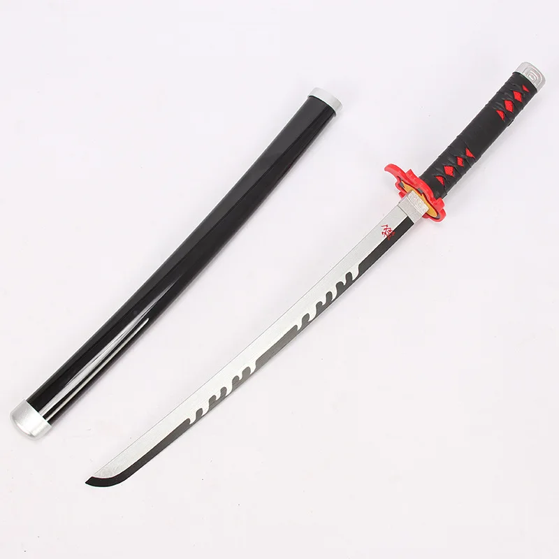 

104cm Devil's Blade ABS Sword Weapon Props Demon Slayer Tanjirou Samurai Sword Ninja Espada Katana Toys For Cosplay