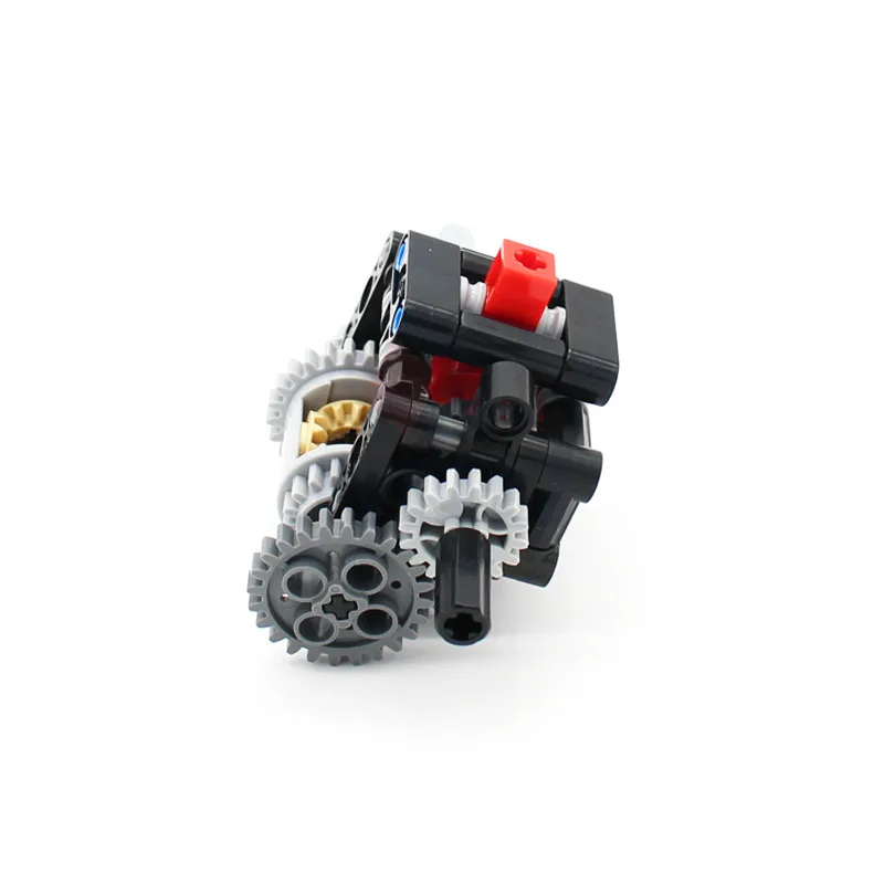 MOC High-tech Automatic Gear Change 2 Speed with Reverse Gearbox Model Building Block Compatible PF Set DIY Bricks Toy | Игрушки и хобби