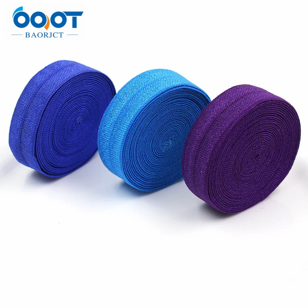 E-20421-578 10yards 5/8'' Ribbon Elastic Foldover Elastics Stretch Hair Ties Headbands for Baby Girls Bow | Дом и сад