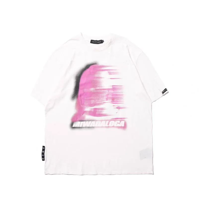 

20212021 New Short-Sleeved T-shirt for Women Hip Hop Loose Korean Style Trendy Hip Hop Clothes Summer Men's clothing Fashion