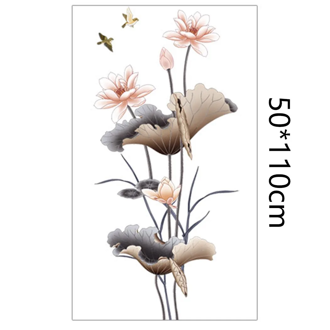 Цветок лотоса 50*110 см обои для гостиной фоновая декорация дивана настенные