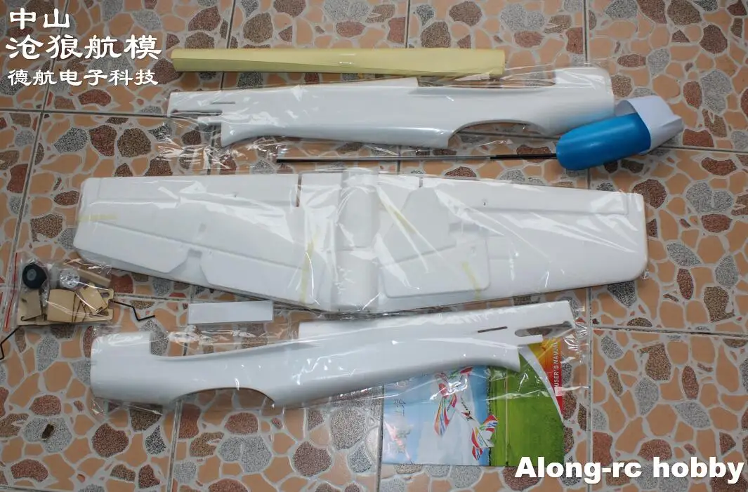 Самолета приводимого в движение с помощью электропривода 3D 3A 890 mm размах крыльев F