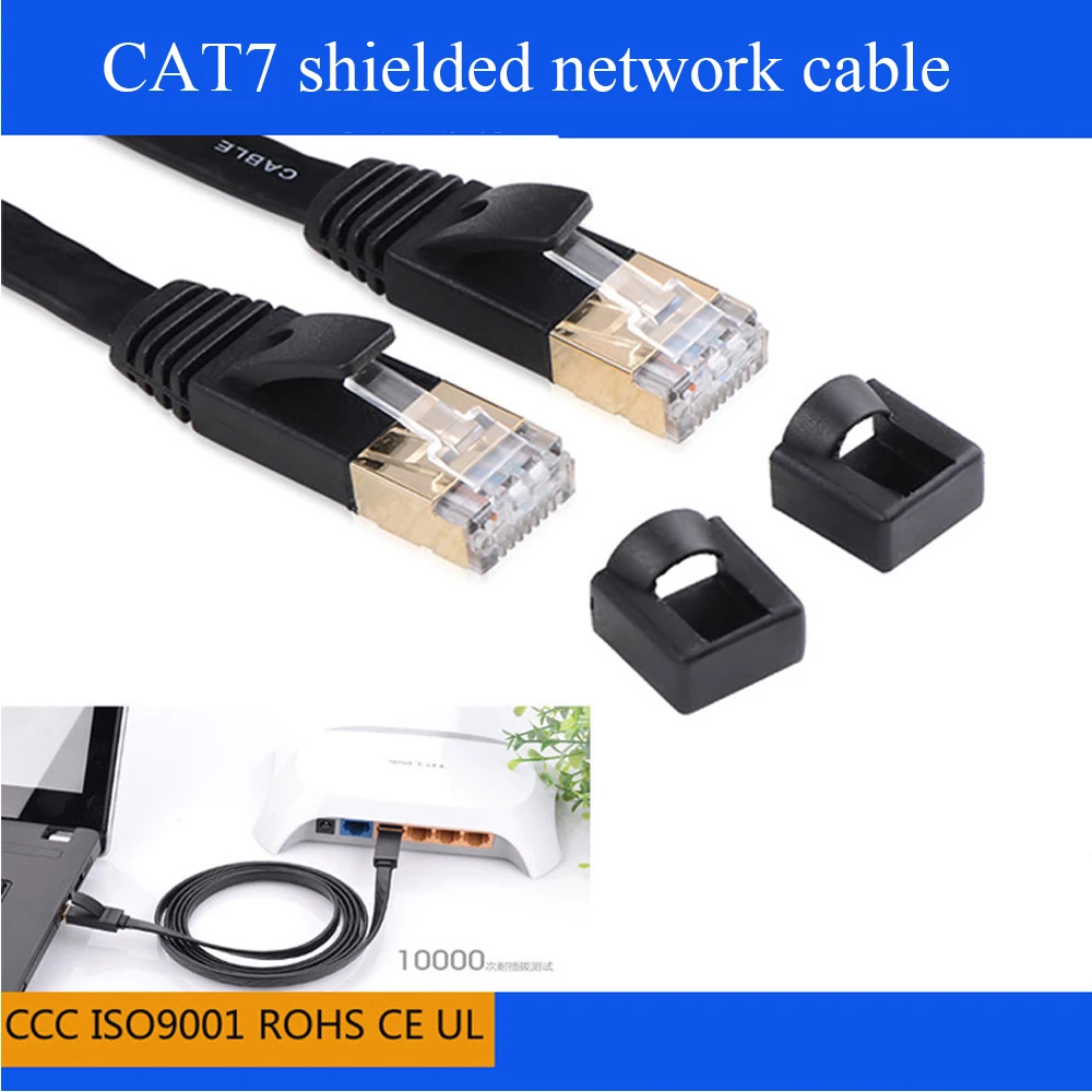 

Ugreen Ethernet Cable CAT7 Strong Nylon Braided Internet Wire CAT7 Lan Cable For PS4 Router CAT7 10gbps RJ45 Network Wire Cable