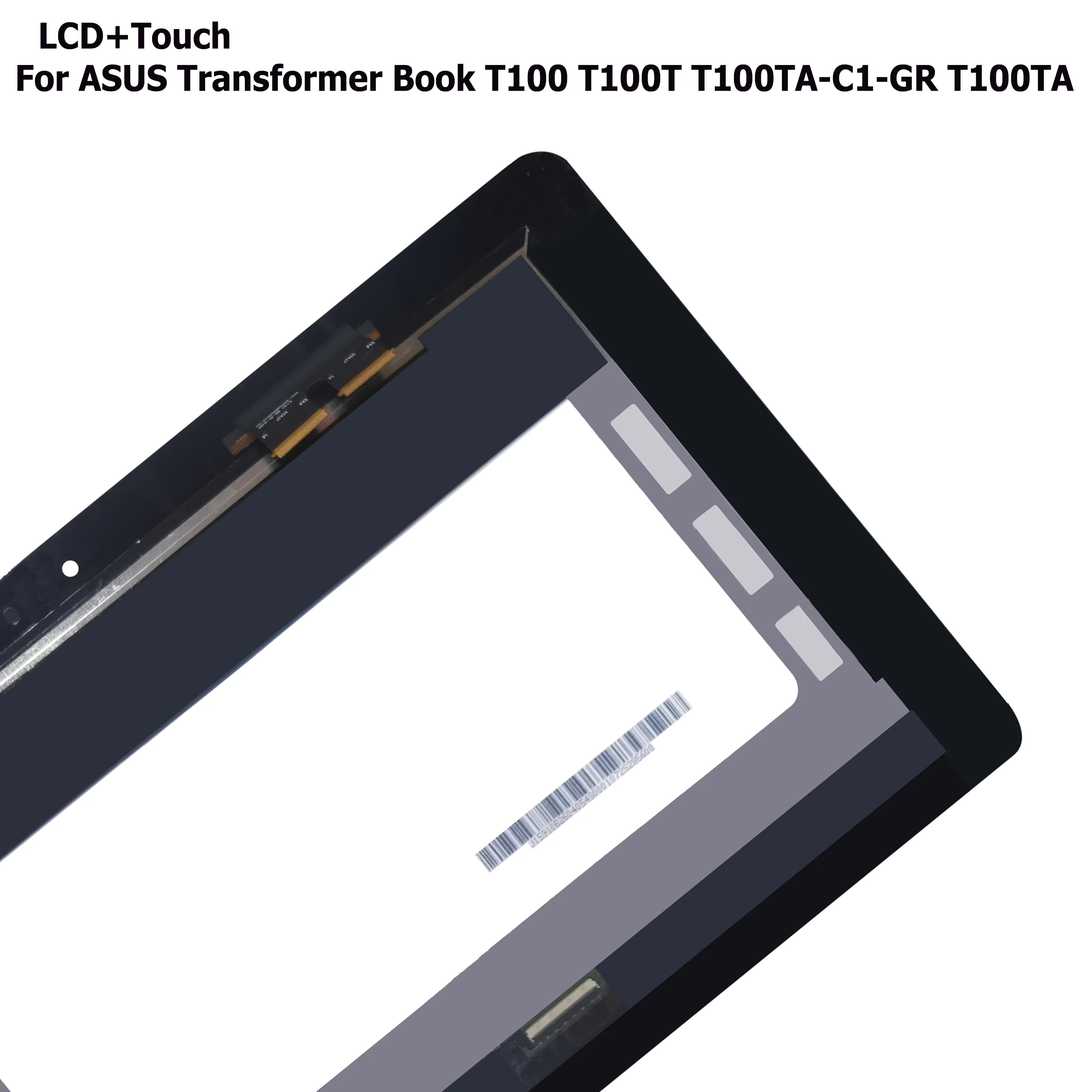Новый 10.1-дюймовый ЖК-дисплей с сенсорным экраном и рамкой для Asus Transformer Book T100 T100TA-C1-GR T100Chi.