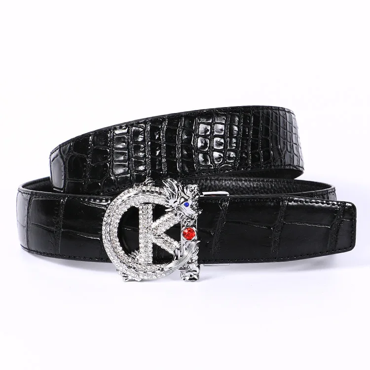 

Design Luxury Brand Belts Men High Quality Fashion Diamond K Letter Belt Genuine Leather Belt Men Classic Exquisite Waist Strap