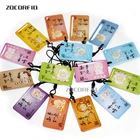 Эпоксидные бирки для ключей 100, 13,56 МГц, МГц rfid Брелок-передатчик шт., разные стили, NFC, напечатанные логотипы M1-S50, совместимы с