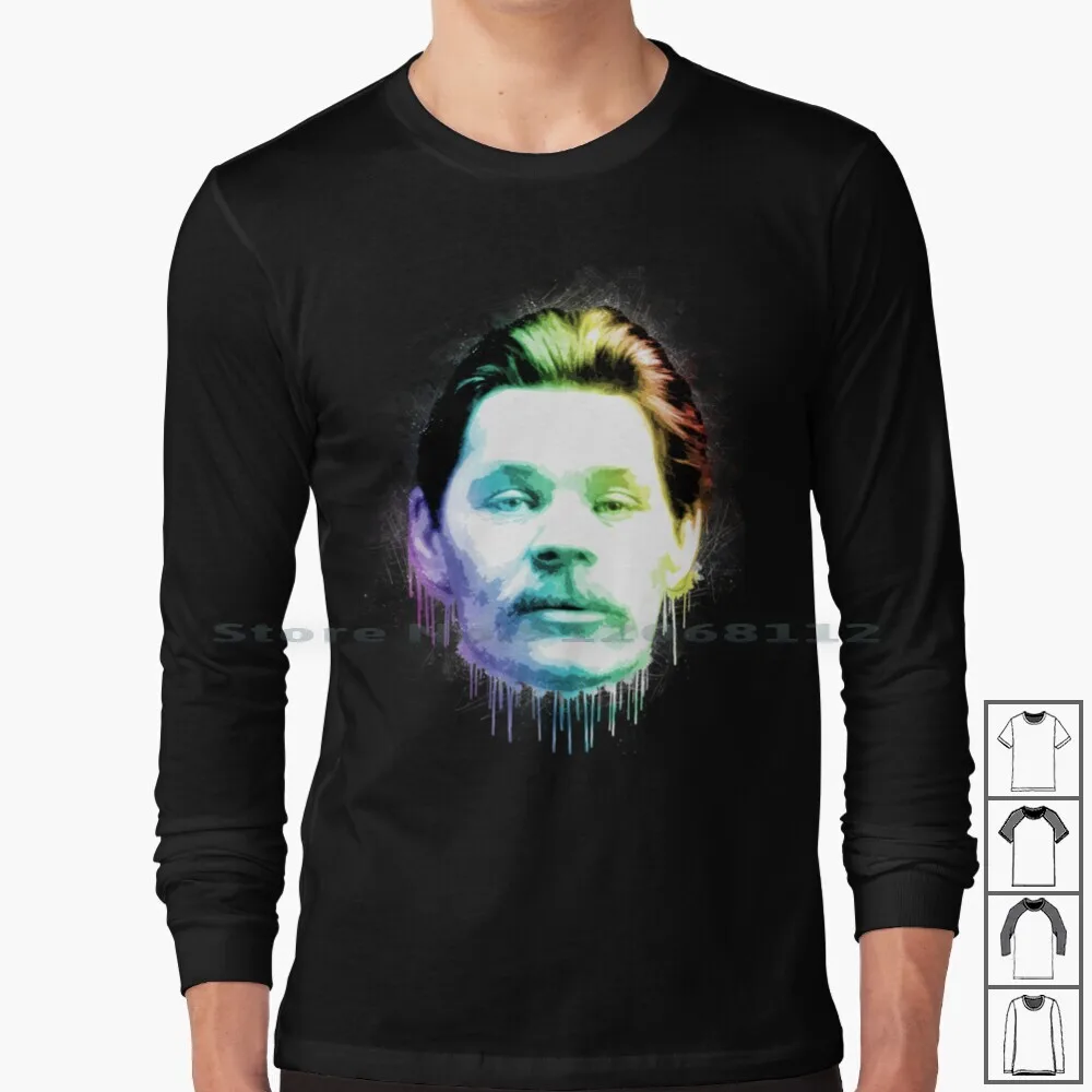 

Gorky Urban Grunge Painting Rainbow Spectrum Long Sleeve T Shirt Gorky Literature Literary Book Gorky Rainbow Spectrum Colorful