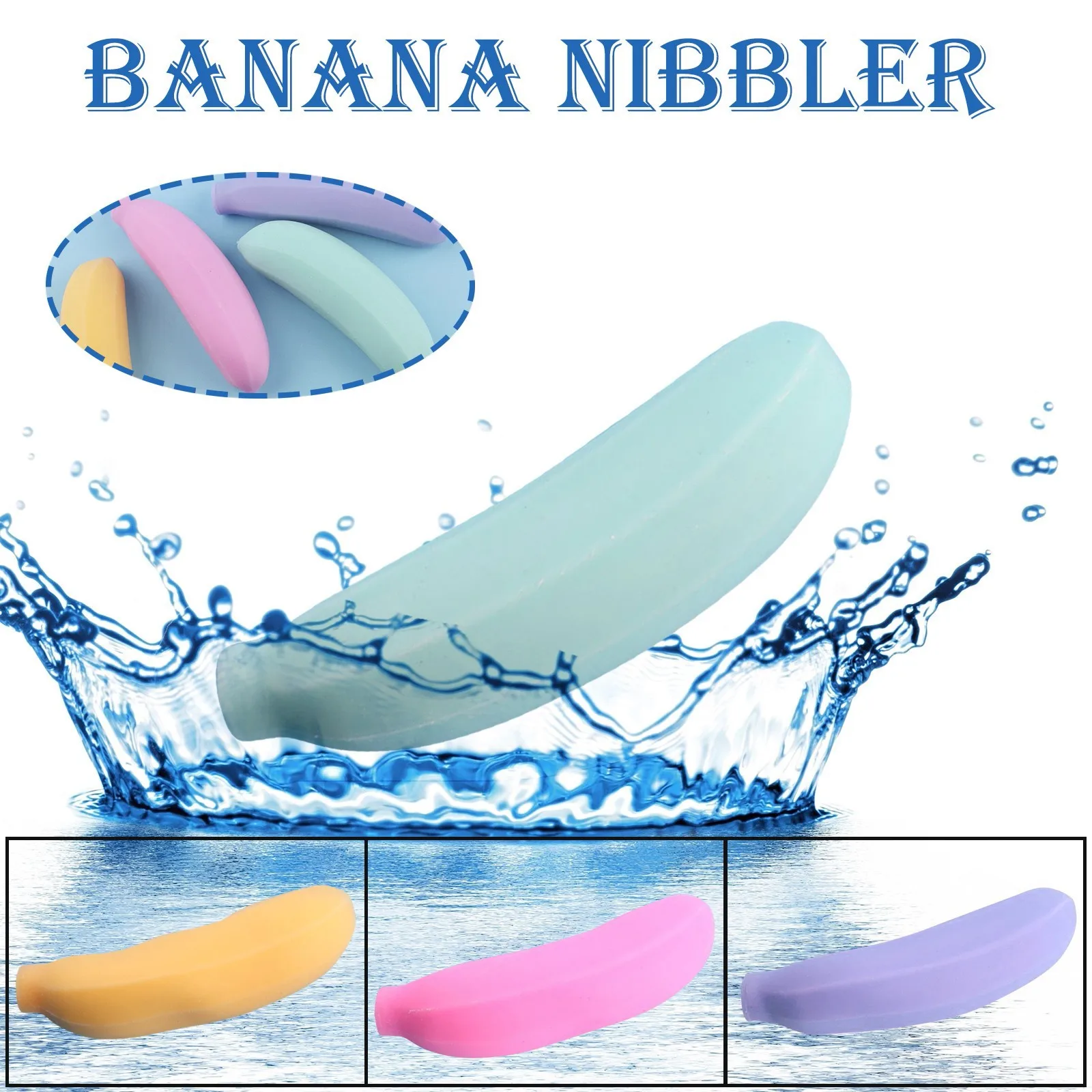 

Fidget Toys Novelty TPR Decompression Toy for Kids Adults Stress Relief Simulation Banana Squeeze Squishy Sensory Toys