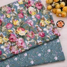 Голубое искусственное шитье, лоскутное шитье, Стёганое детское одеяло ручной работы, простыни, ткань, тильда