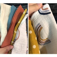 5 pcs baby towels muslin cloth hand face wipes saliva bib handkerchief washcloth