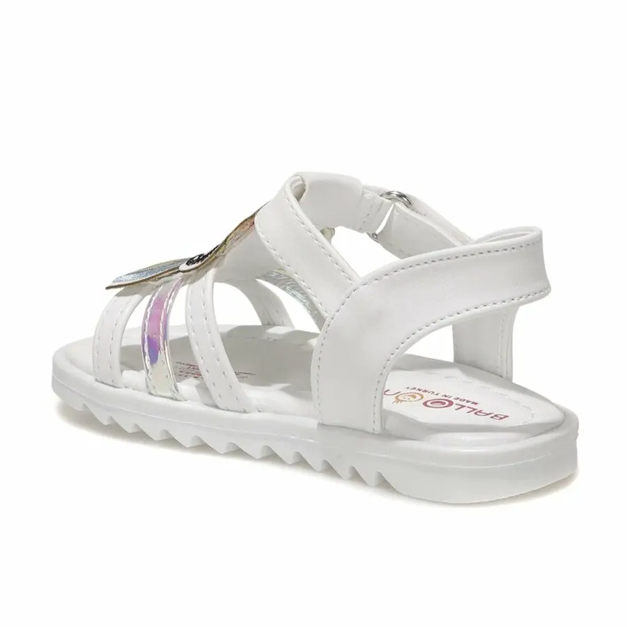

Kids Sandals Balloon-S Sndy.B 1Fx White Girls Sandals