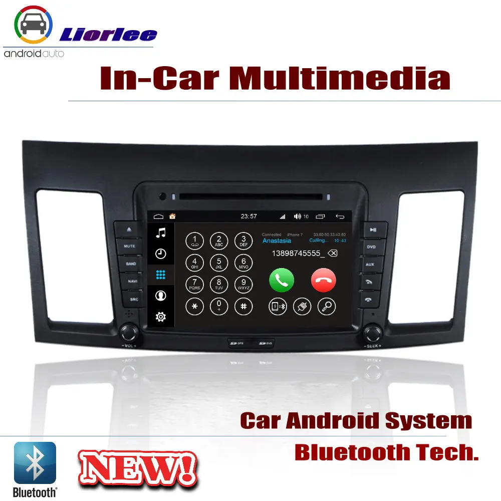 Для Mitsubishi Galant Fortis/для Proton Inspira 2007-2017 автомобильный Android плеер DVD GPS навигационная