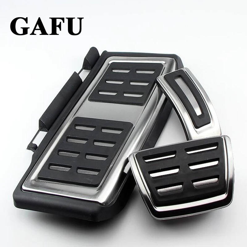 

Car Interior rest pedal Foot Fuel Brake Clutch AT pedals for VW GOLF MK7 Golf 7 Car Accessories 3pcs