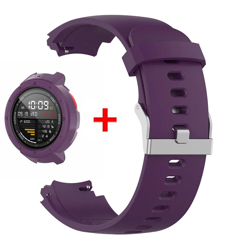 Силиконовый ремешок для Xiaomi Huami Amazfit verge 3 сменный наручных часов Verge/verge lite