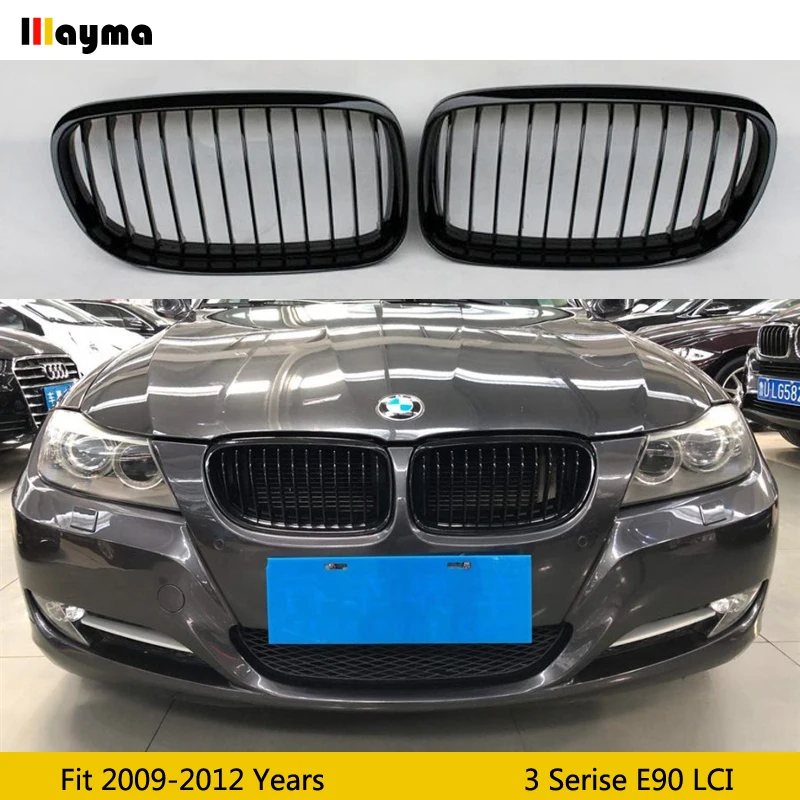 Решетки воздухозаборника переднего бампера для BMW 3 серии 318i 320i 325i 2009 2012 E90 LCI ABS