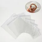 Пакеты с замком на молнии, прозрачные пластиковые пакеты 4*66*8 см, 30 шт.