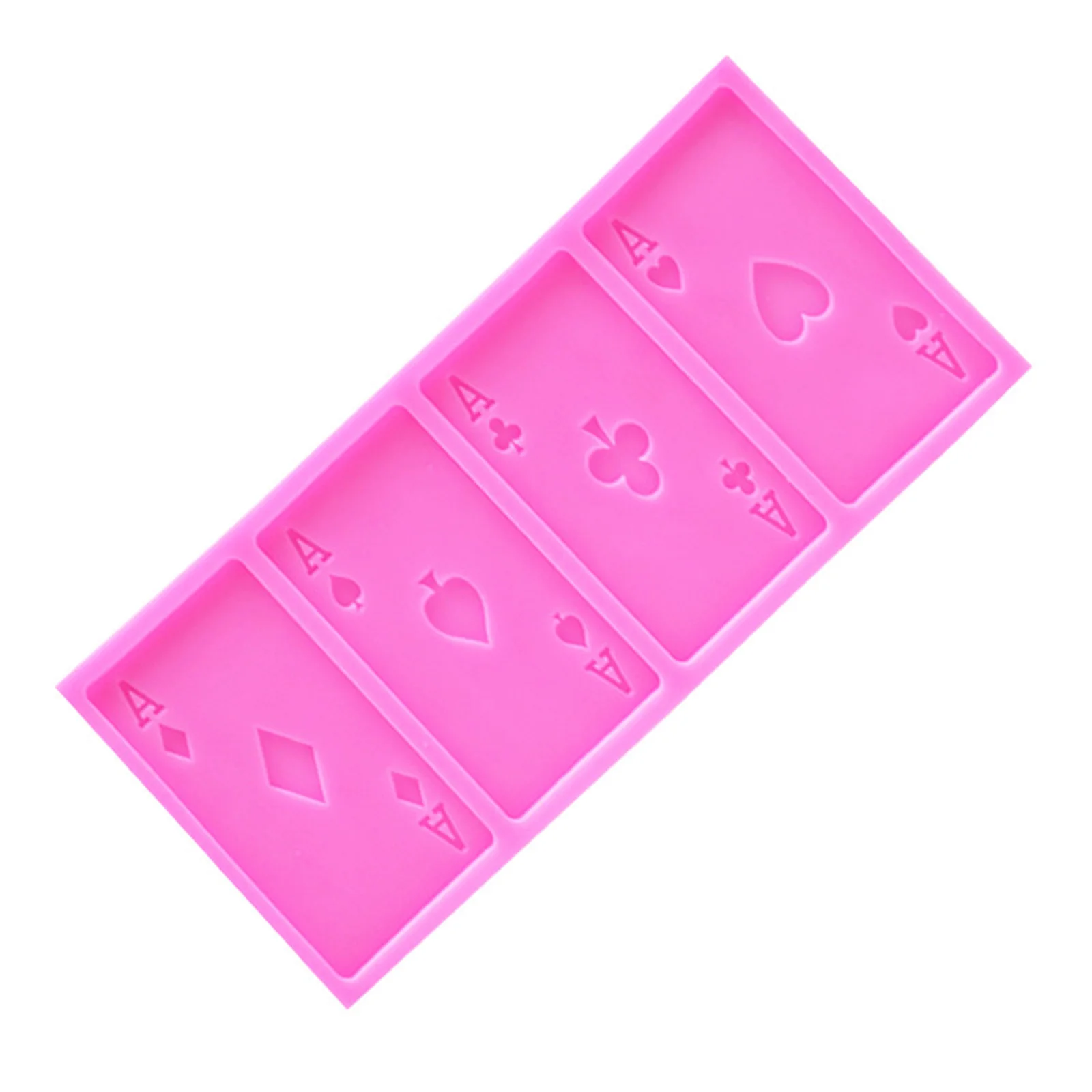 Игральных карт печенья прессформы торта покер шоколад из силиконовой формы