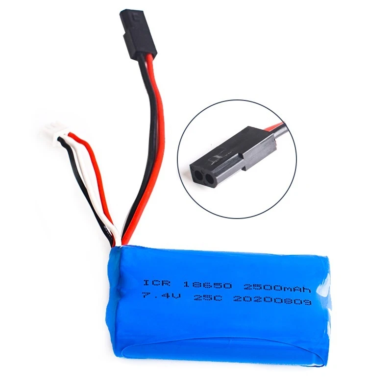 18650 7 4 V 2500Mah 25C Литий ионный аккумулятор для MJX T40 T40C F39 F49 T39 Syma 822 RC вертолет Дрон