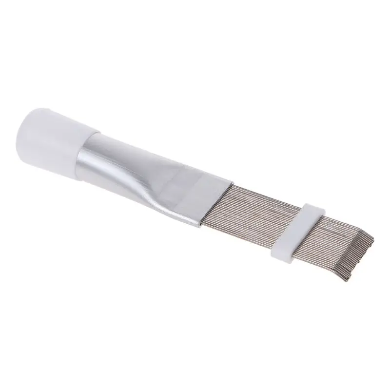 

1 Pcs High Quality Stainless Steel Fin Comb Brush For Air Conditioner Blade Radiator Cooling Straightening Cleaning Tool My12 21