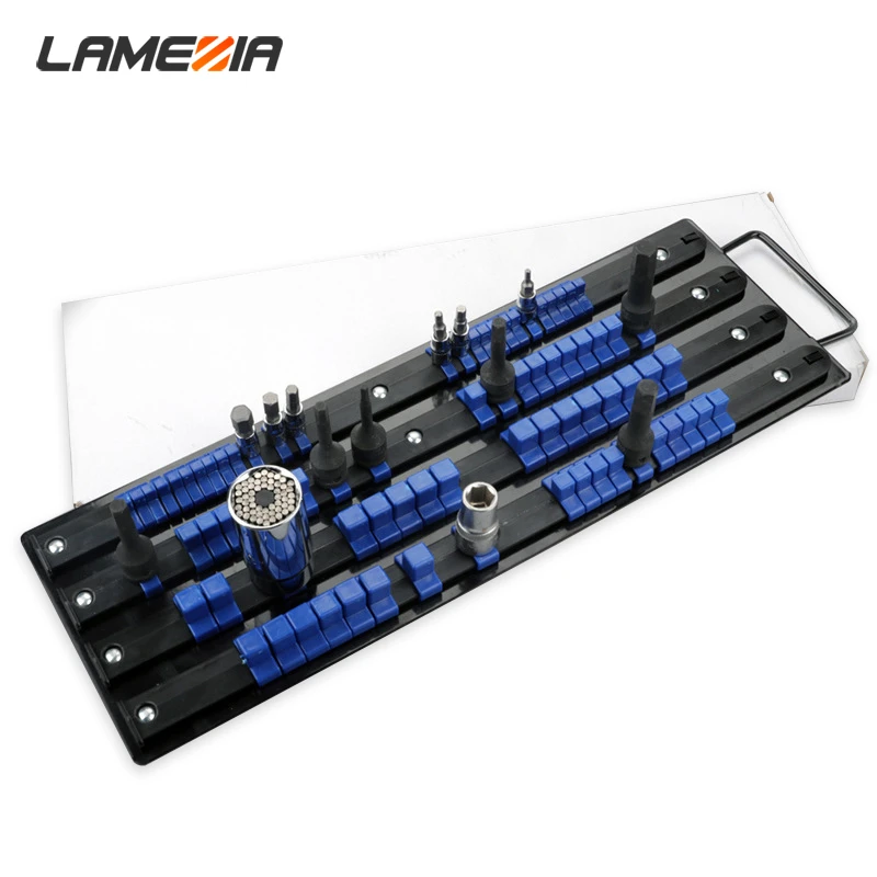 LAMEZIA 1/4 3/8 1/2 многофункциональные промышленные Торцевые гаечные ключи стойка для