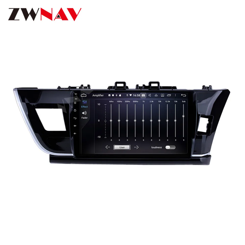 Для Toyota Corolla 2011-2015 2016 Android IPS экран PX6 DSP автомобильный без DVD GPS мультимедийный плеер