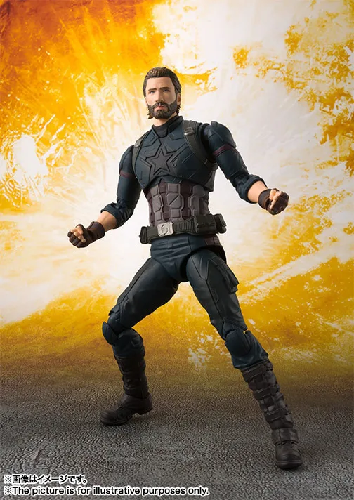 Фильм Мстители Infinity War Super Heros Капитан Америка фигурка фигура Фигурки Человека