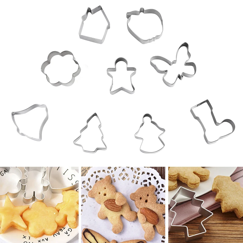 28 стилей формочки для печенья формы из алюминиевого сплава Симпатичные животных