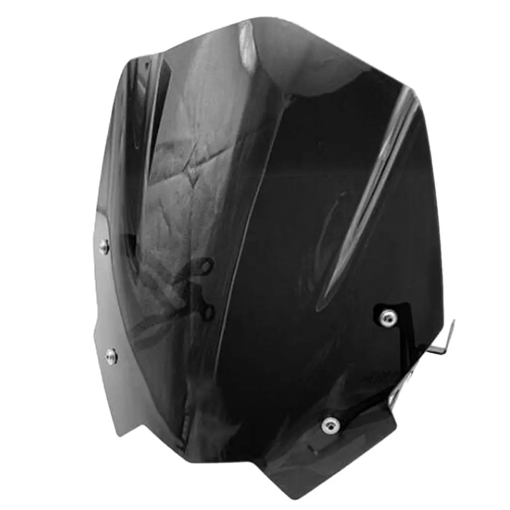 

Motorcycle Double Bubble Windscreen Windshield Cowl Fairing Protector Guard Replacement for BMW G310R 2016 2017 (Black)