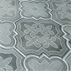 Бетонная дорожка для изготовления кирпича, Пластиковая форма сделай сам, 3D Цветочный узор, формы для плитки