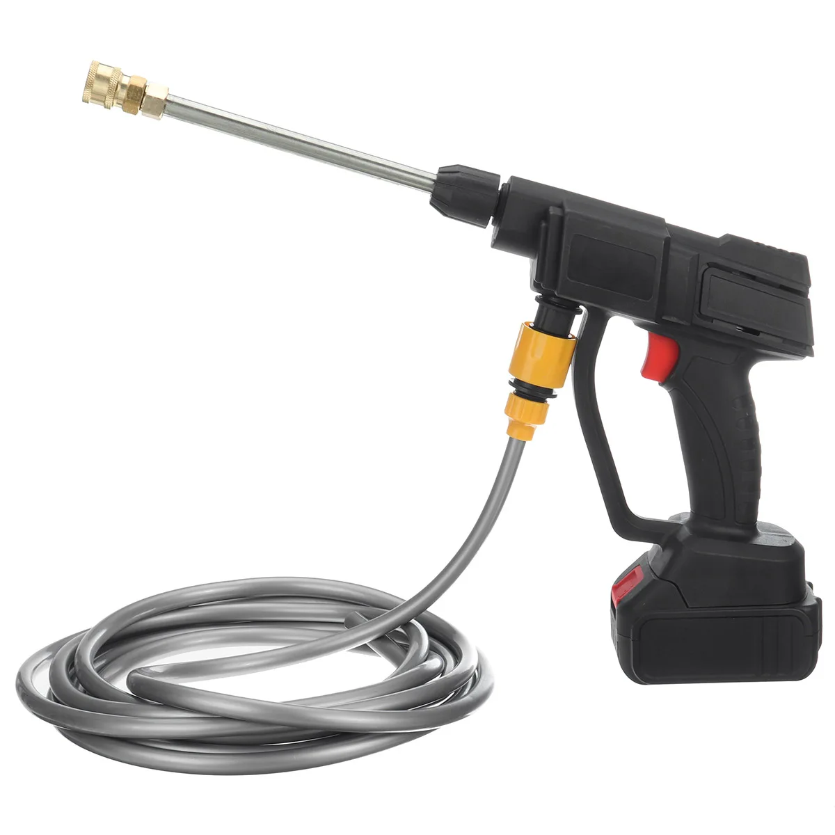 Дешево Беспроводной водяной пистолет высокого давления для мойки автомобилей Makita, портативный аппарат для мойки высокого давления, батарея 18 в, 21 ... Pаспродажа Беспроводной водяной пистолет высокого давления для мойки автомобилей Makita, портативный аппарат для мойки высокого давления, батарея 18 в, 21 ...